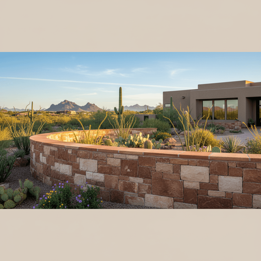 Professional block wall construction in Maricopa County